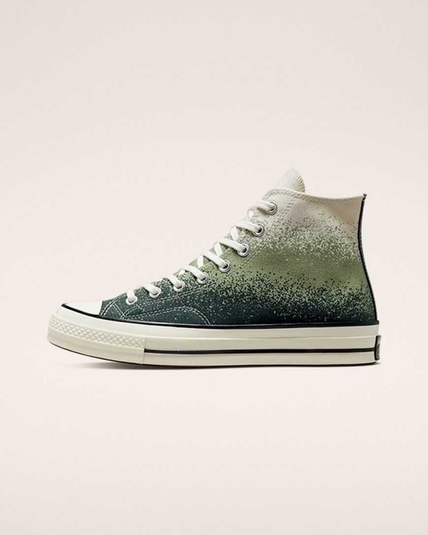 Dámské Boty Vysoké Converse Chuck 70 Scatter Dye Černé | CZ UX31P35